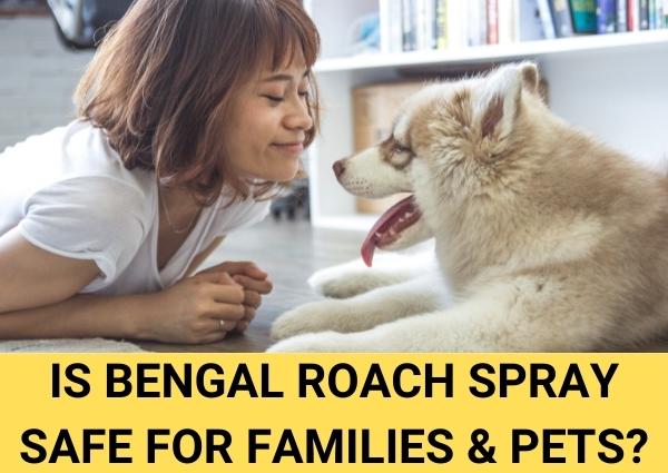 is bengal roach spray safe for families and pets