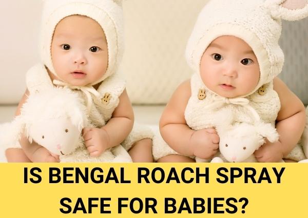 is bengal roach spray safe for babies